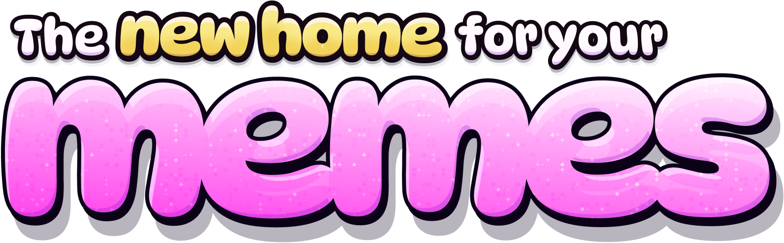 Text Logo: The new home for your memes
