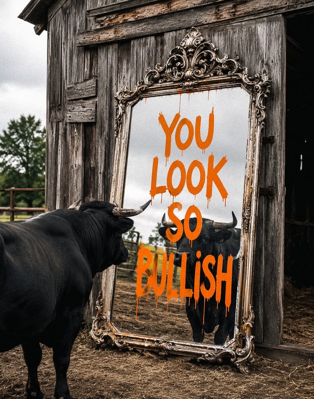 you look so bullish