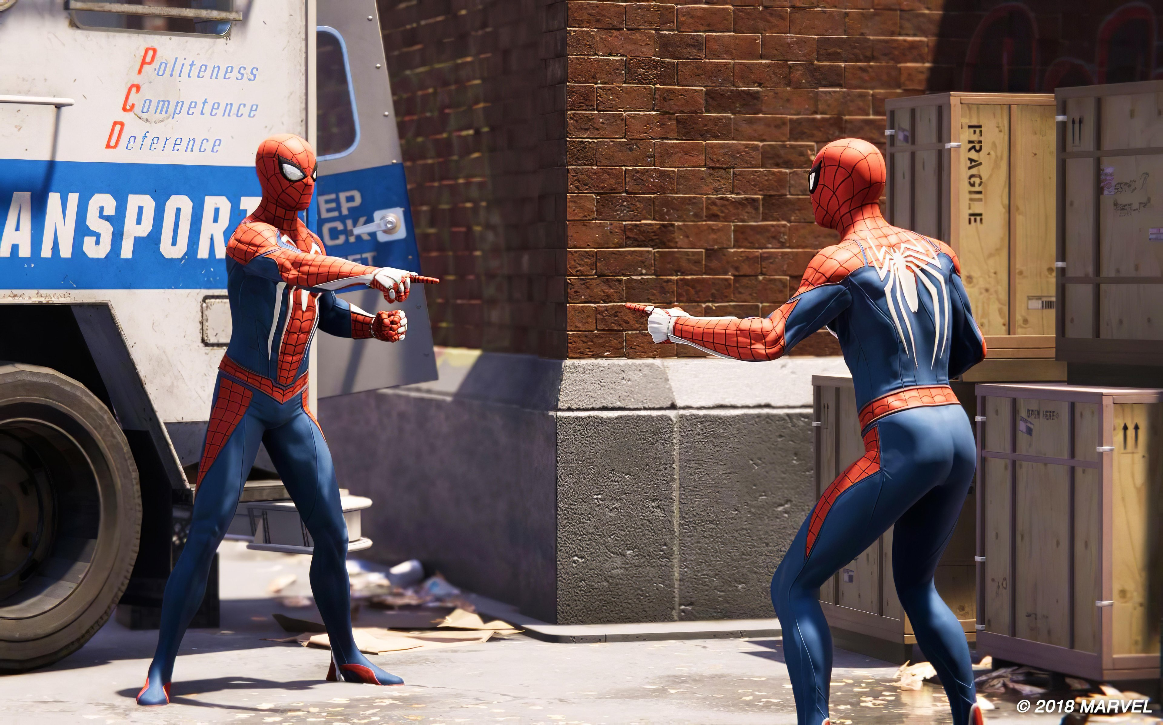 Spider-Man Pointing at Spider-Man - PS4 Version, Marvel_s Spider-Man.jpg