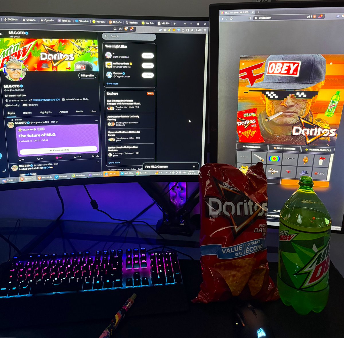 RT @MLGsolana420: BAG. SECURED. 

$MLG https://t.co/wholthqVs9