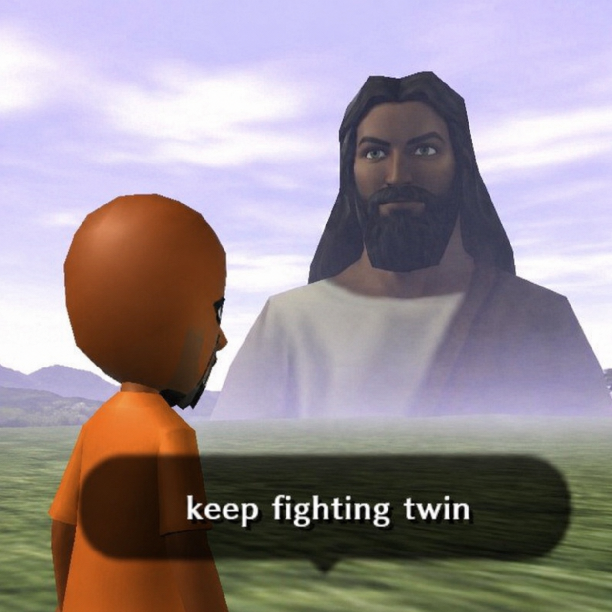keep fighting twin
