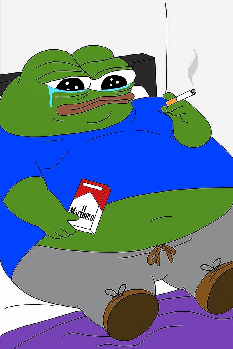 Fat Sad Pepe 