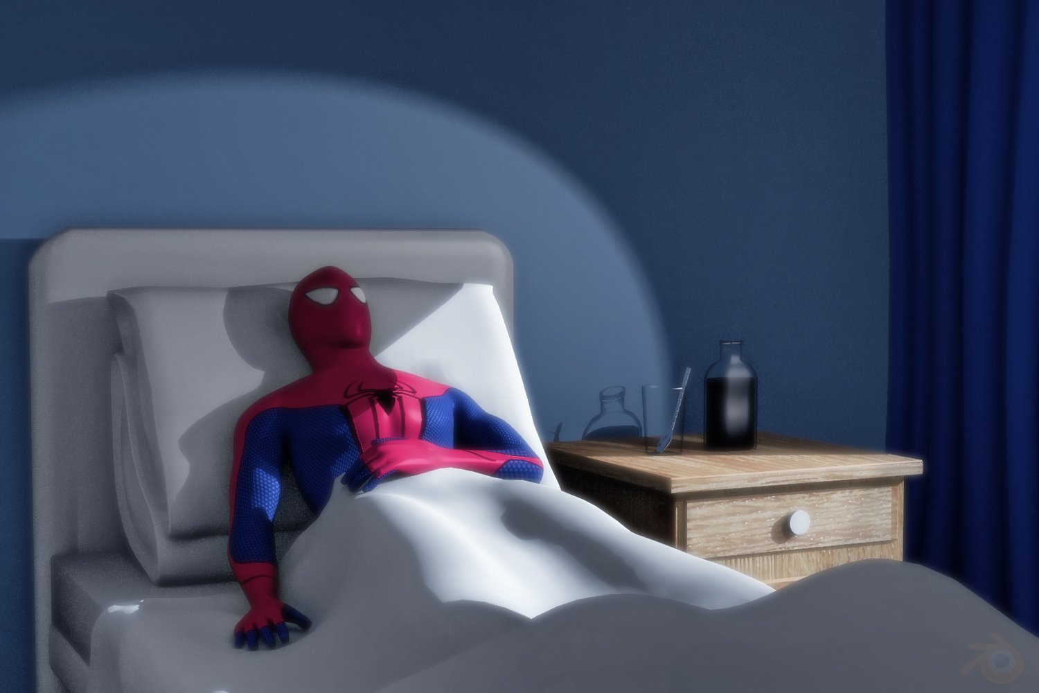 I Don_t Need a Doctor, X Will Save Me _ That Post Gave Me Cancer _ Spider-Man Hospitalized - HD Redrawn, smokey-vee on Deviant Art.jpg