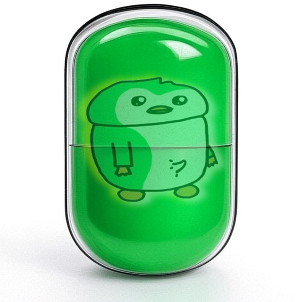 Green pill peengu with shadow.png