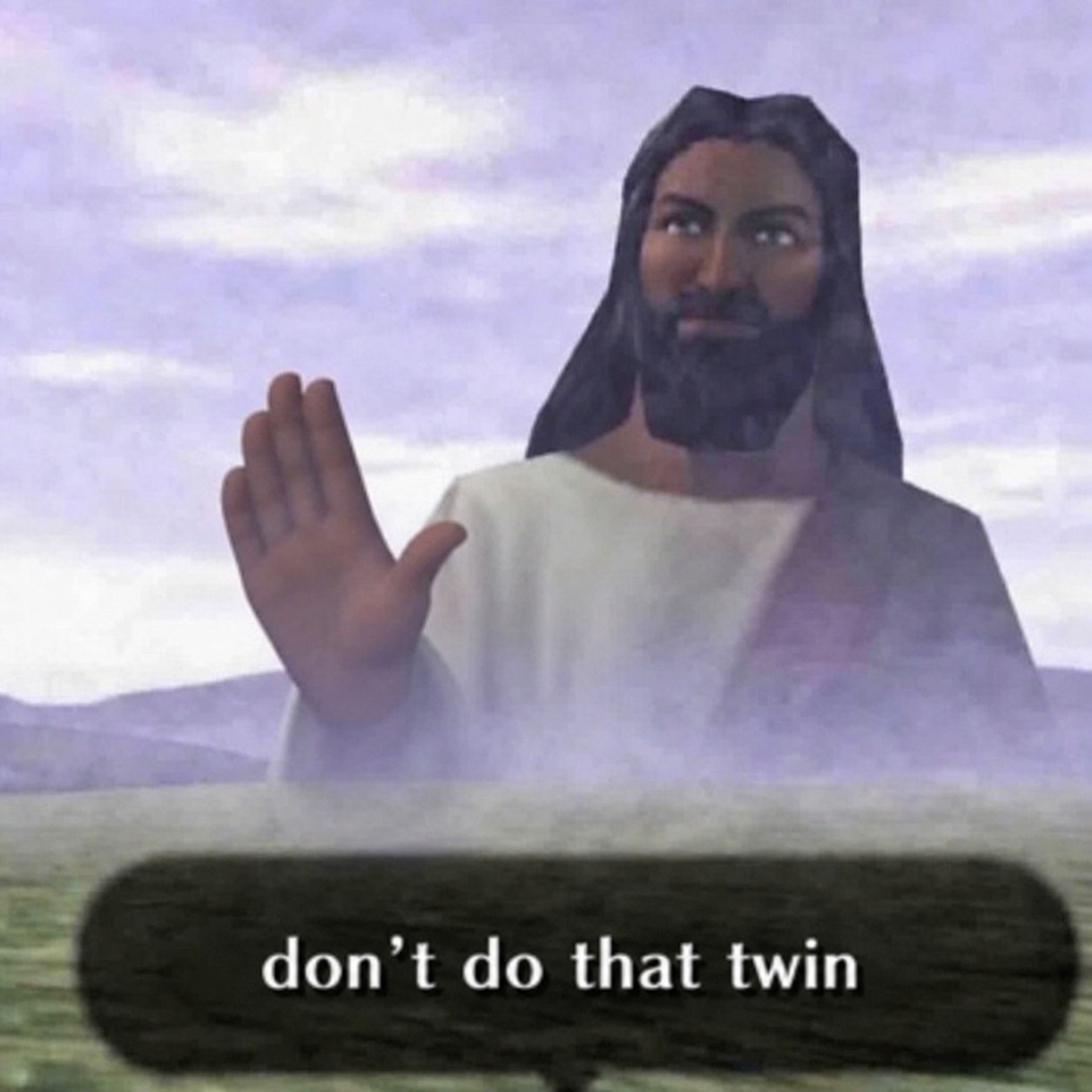 don't do that twin