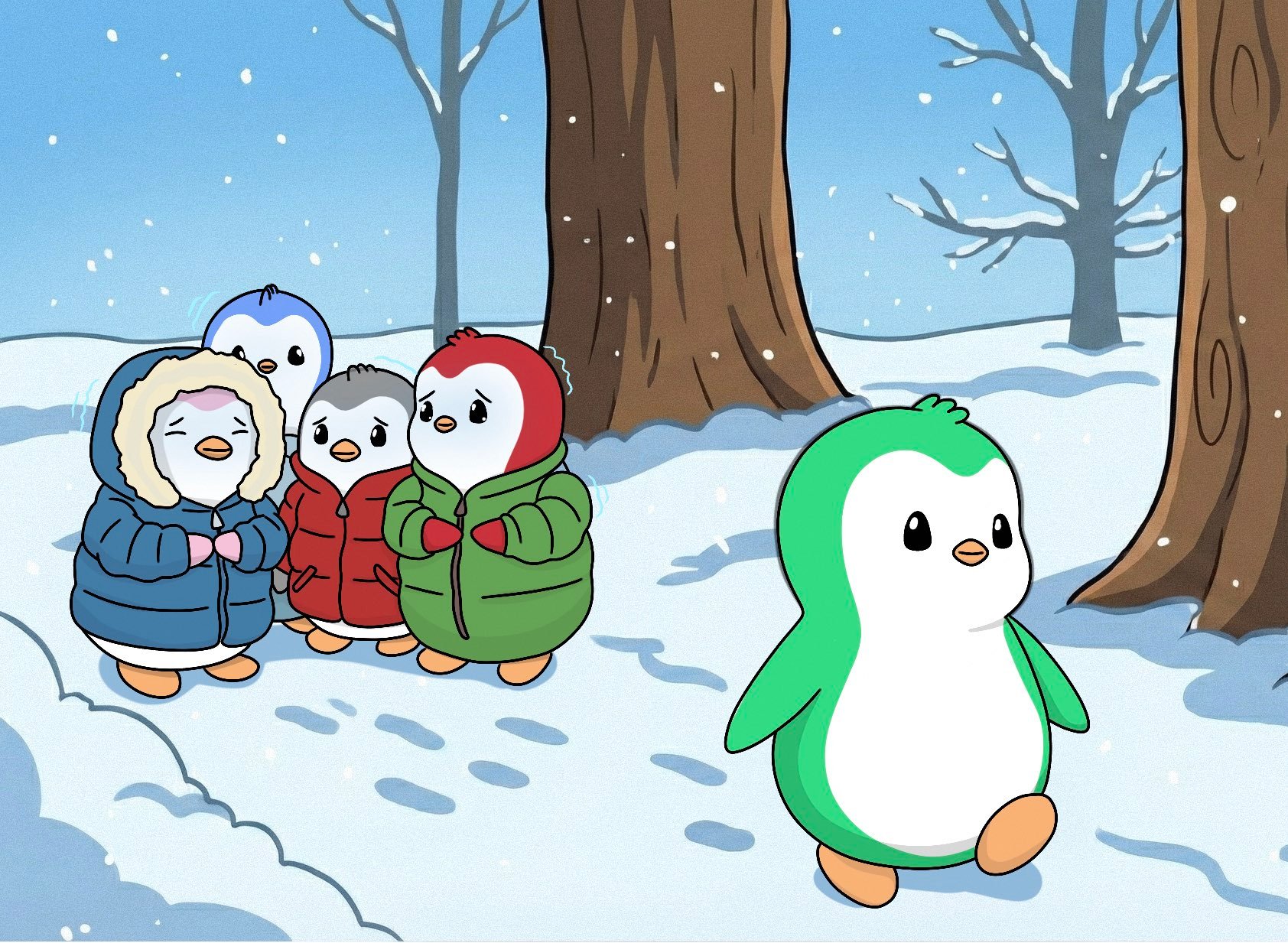 Cold Blooded Penguin