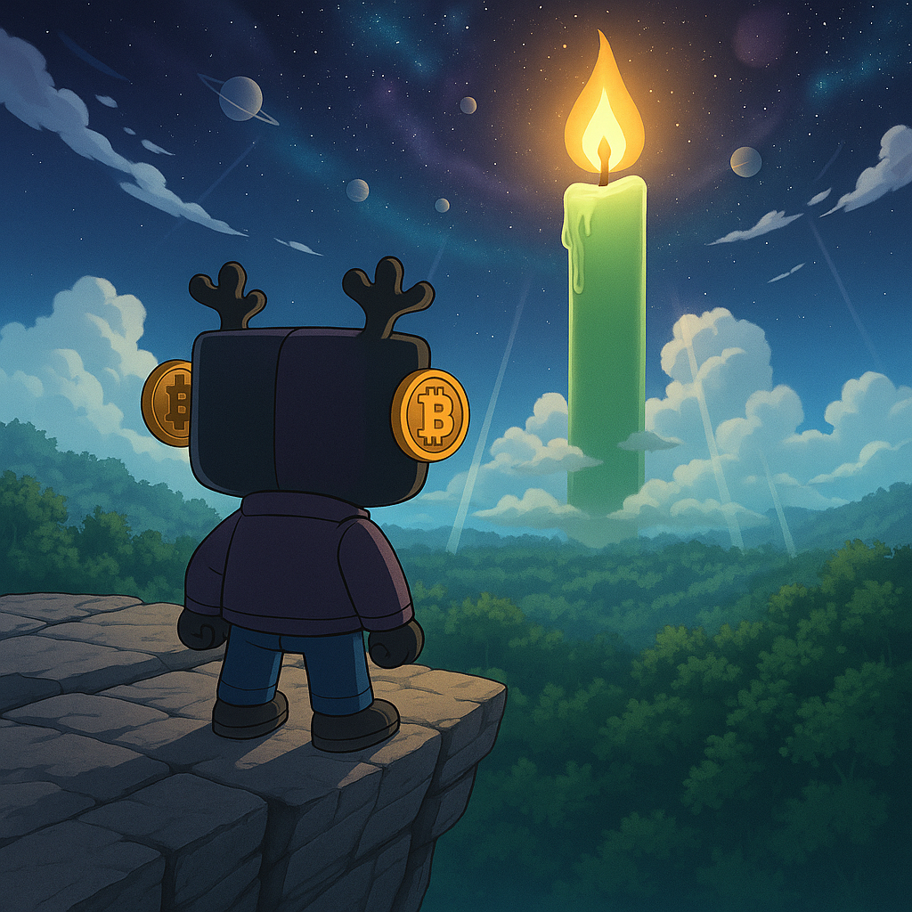 Miring a Green Candle