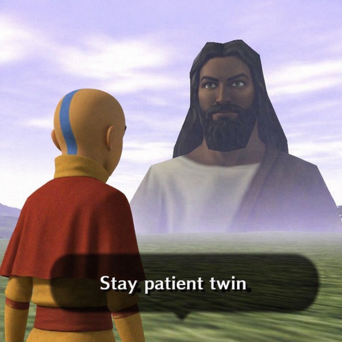 Stay patient twin