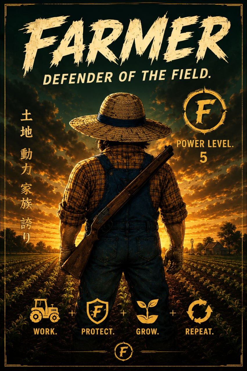 Farmer wit Shotgun
