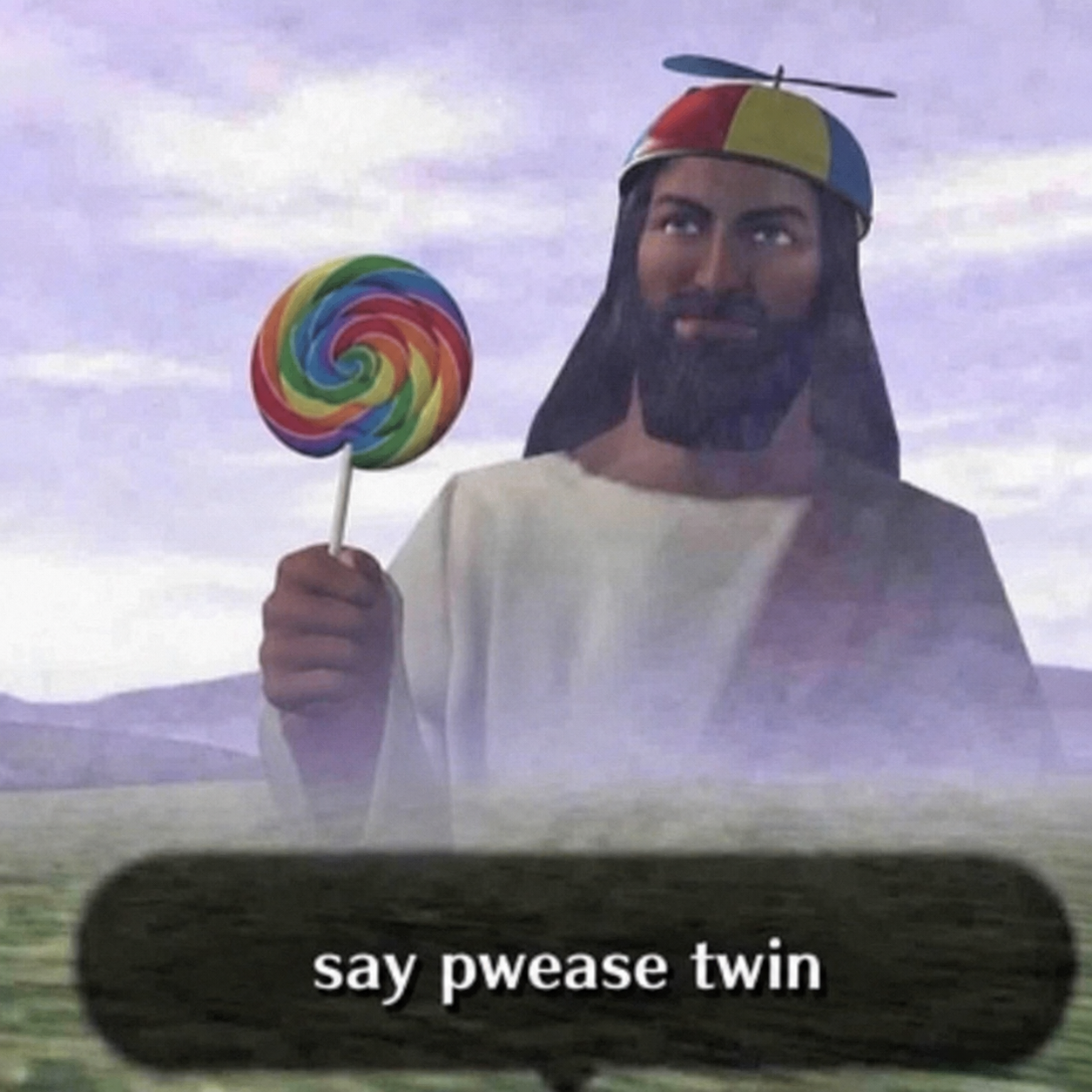say pwease twin