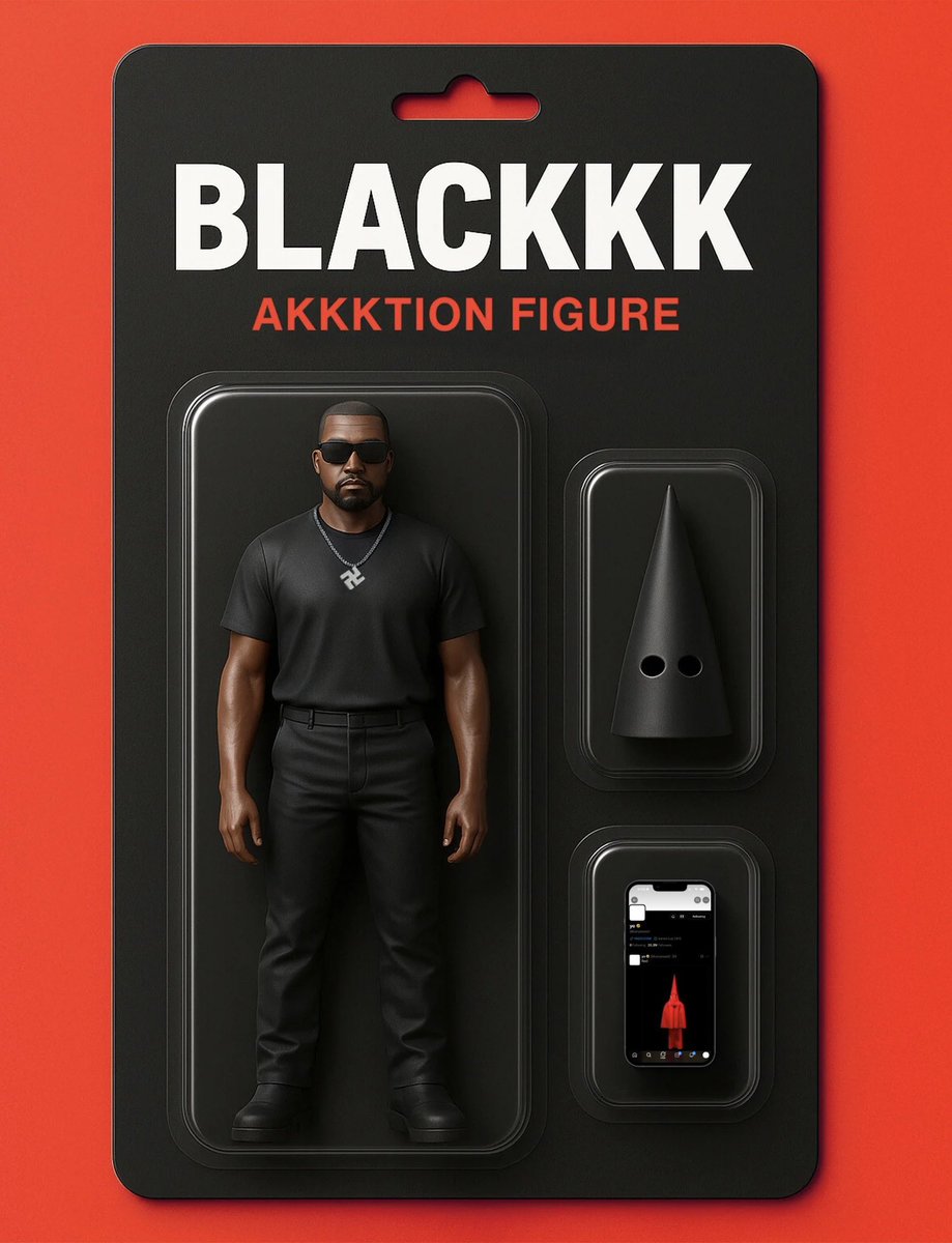 RT @Saint10Fourteen: @kanyewest Ye in Blackkktion Figure form https://t.co/X4nZZ7Gqpc