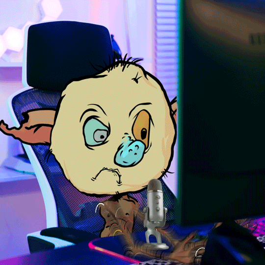 Gobbie Rage Typing Reply Guy.gif