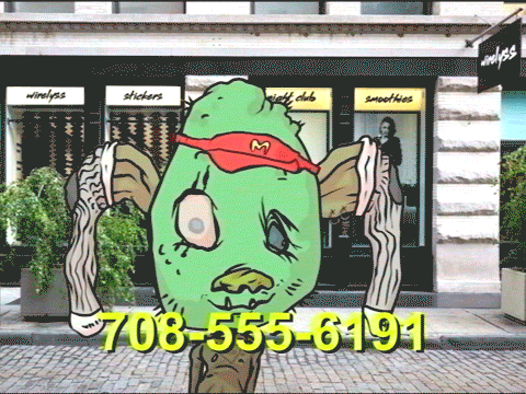 Wirelyss Stickers Nightclub and Smoothie Shop.gif