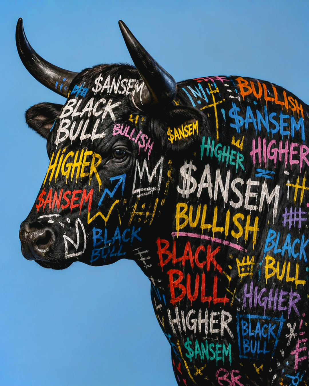 Basquiat Bull