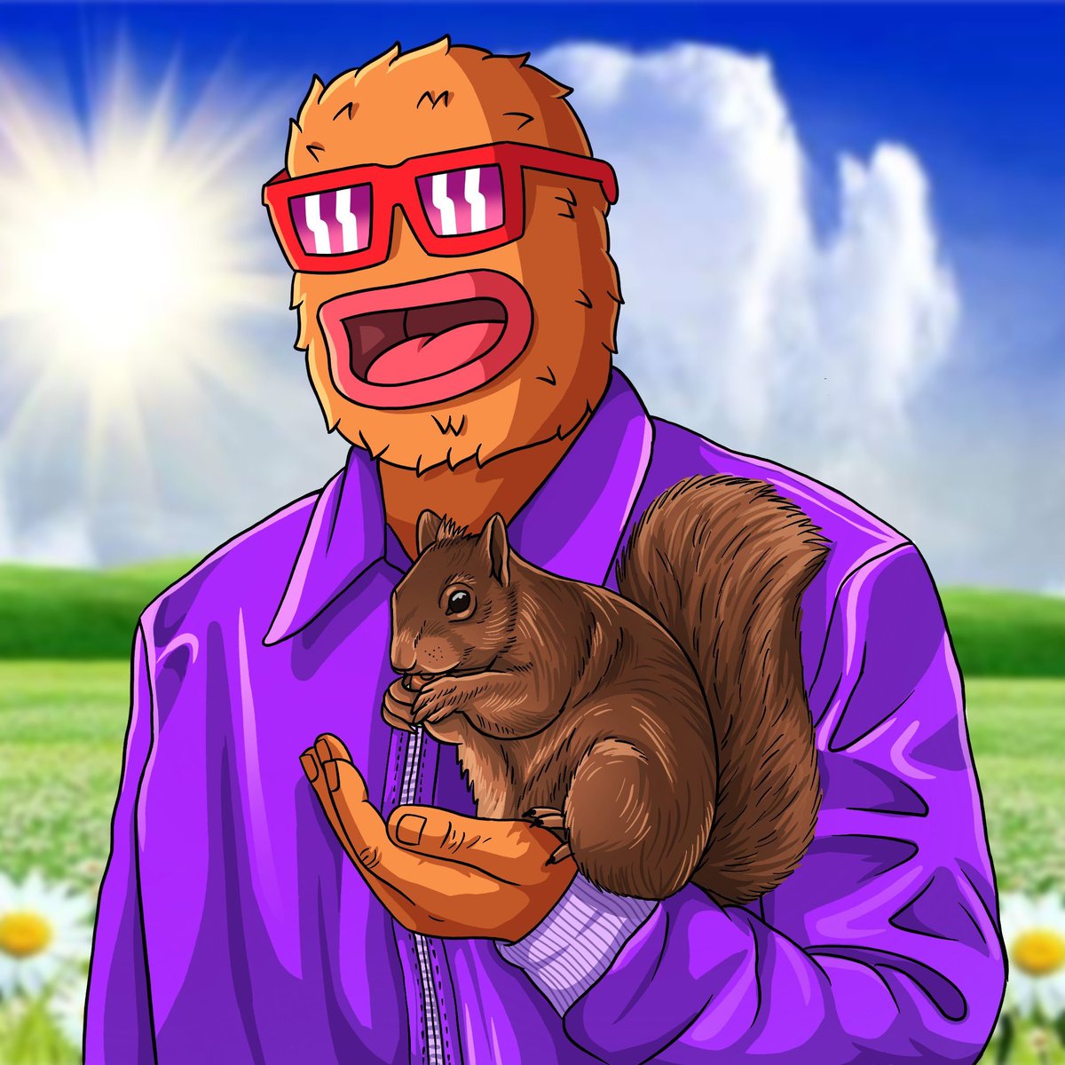 RT @Wolf0x67: We will never forget our beloved friend and fellow patriot Peanut.  

$WOLF 🐿️ https://t.co/L263b7ECft