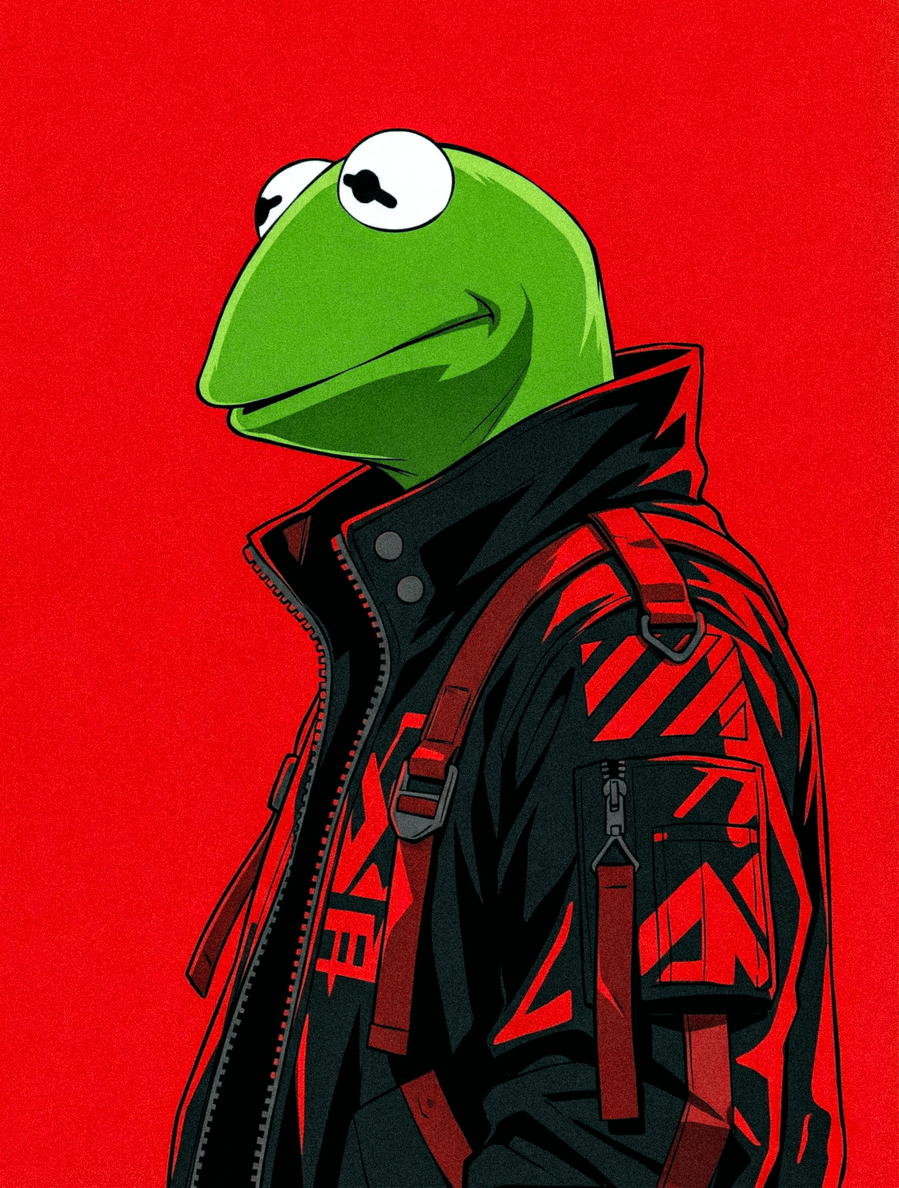 Anime Kermit Streetwear