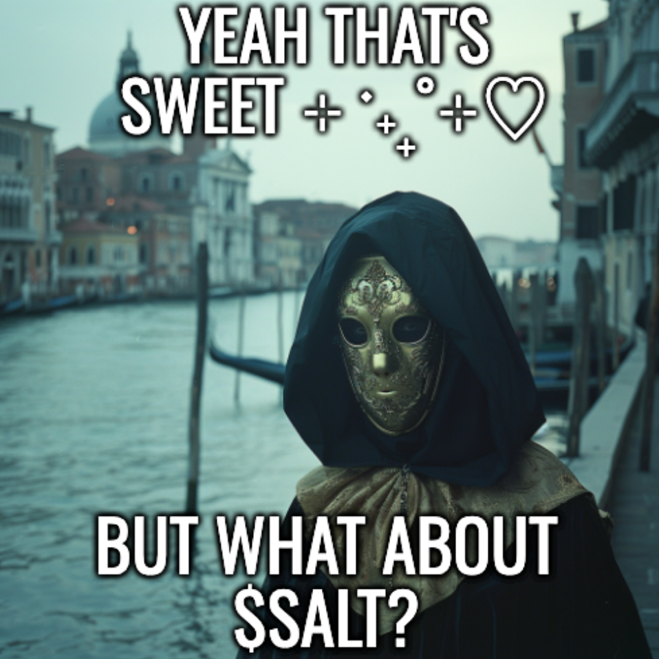 sweet but what about salt?