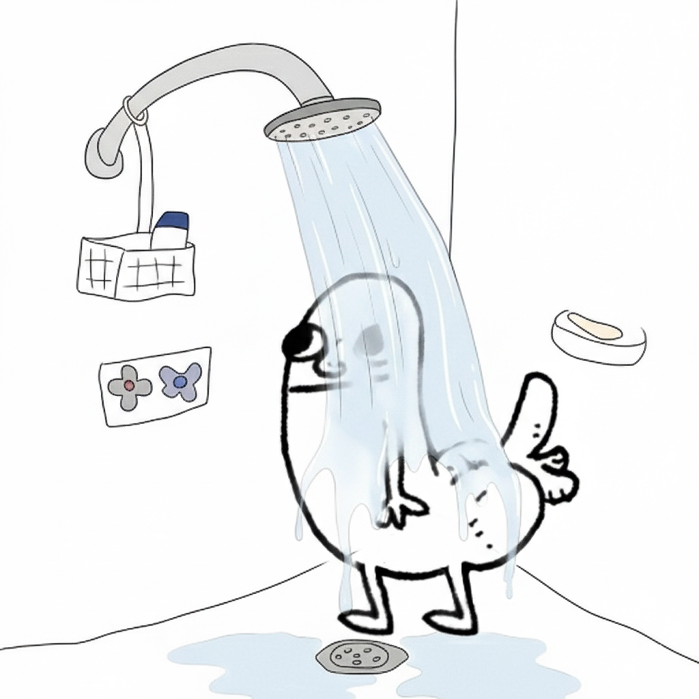 dickbutt shower