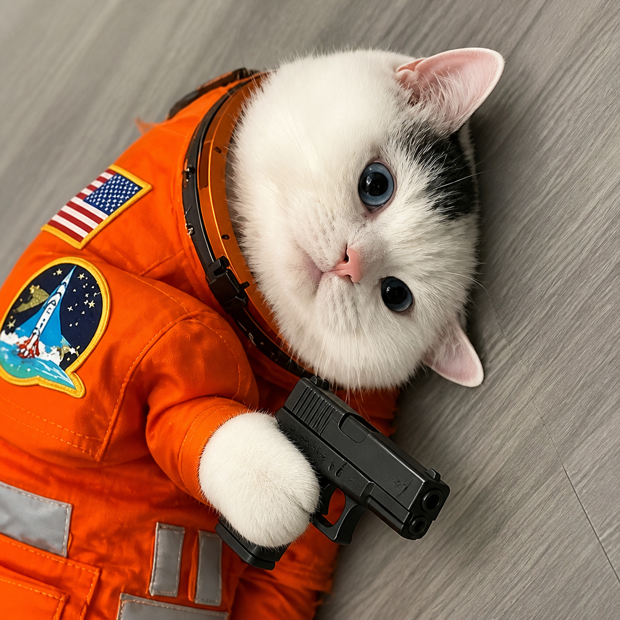 secretbenker-astronaut-cat-wif-gun.png