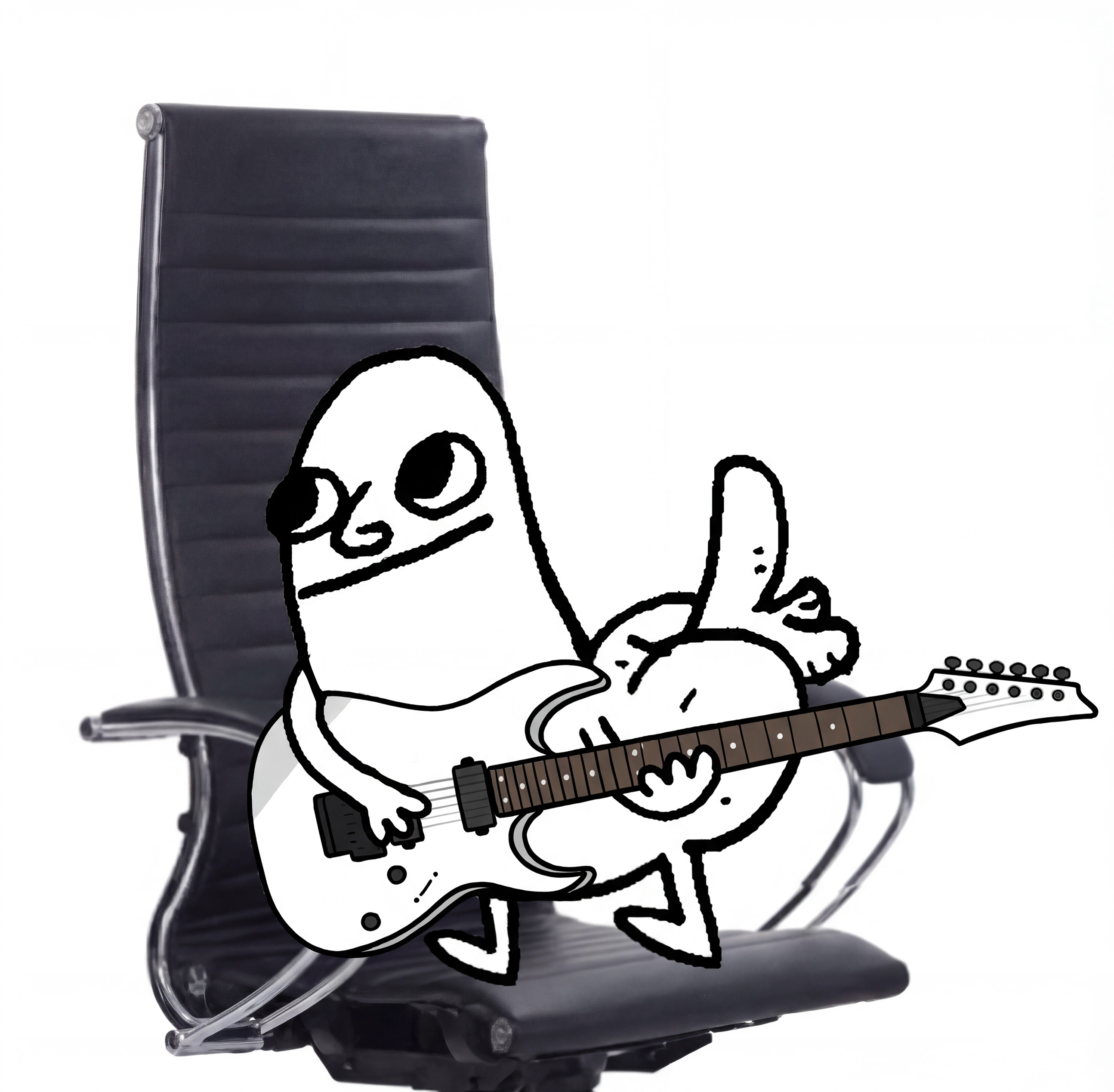 dickbutt guitar
