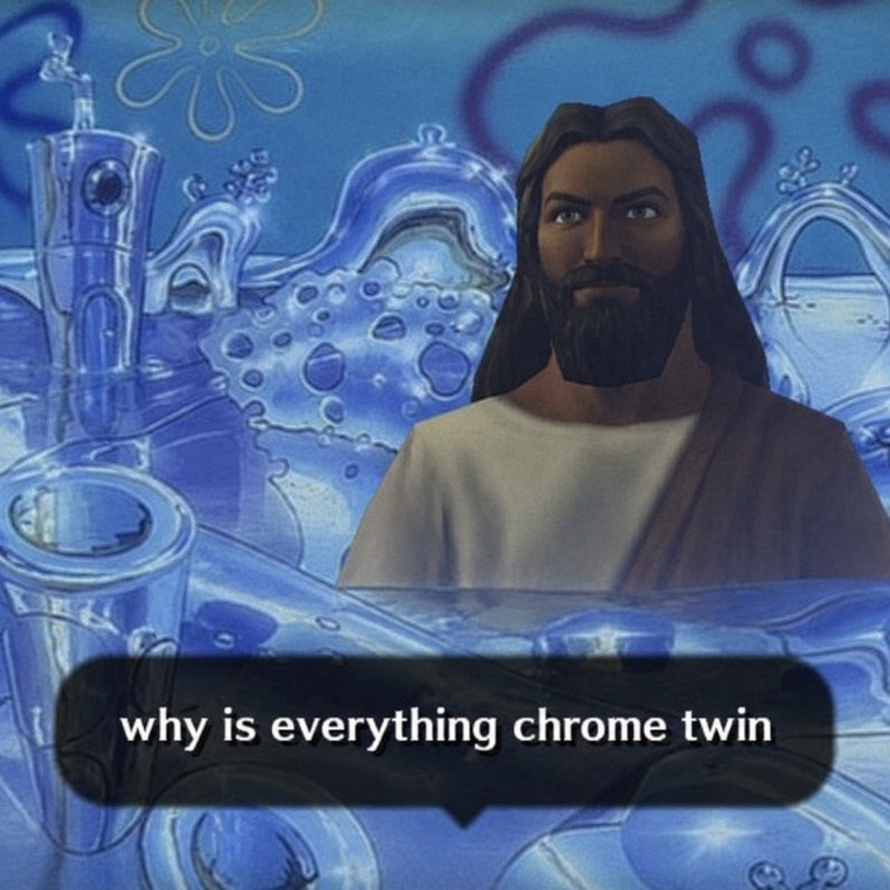 why is everything chrome twin