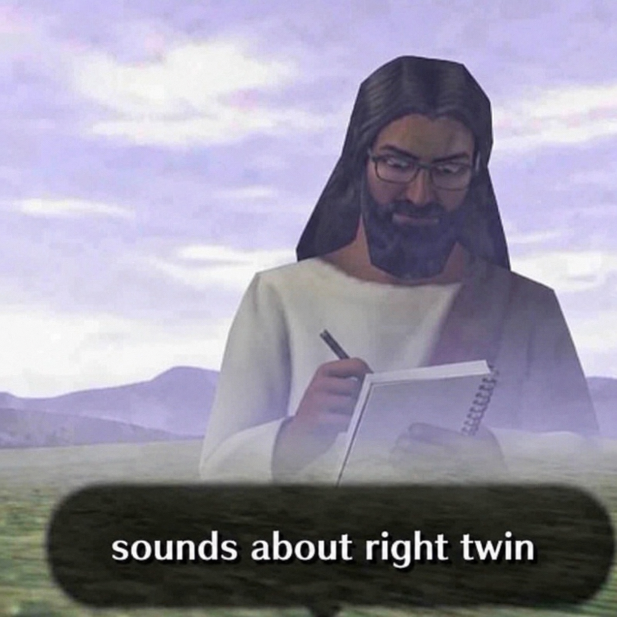 sounds about right twin