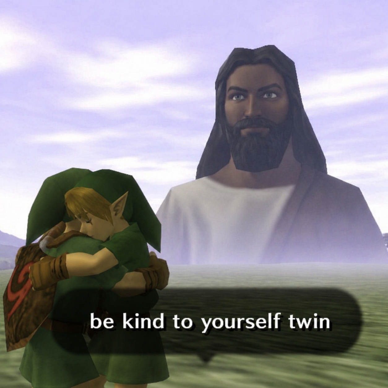 be kind to yourself twin