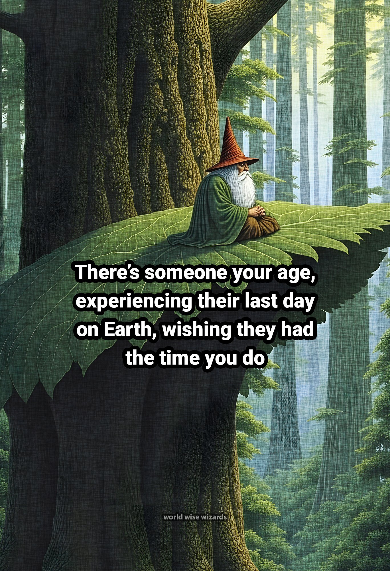 There’s someone your age, experiencing their last day on Earth, wishing they had the time you do 2.jpg