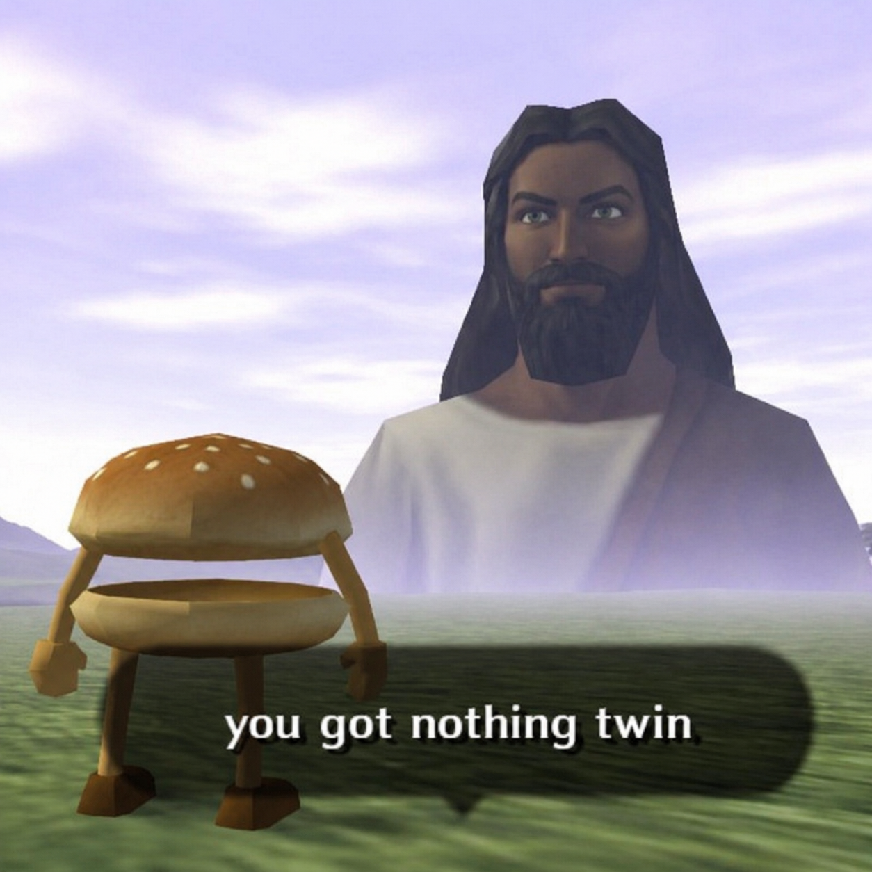 you got nothing twin