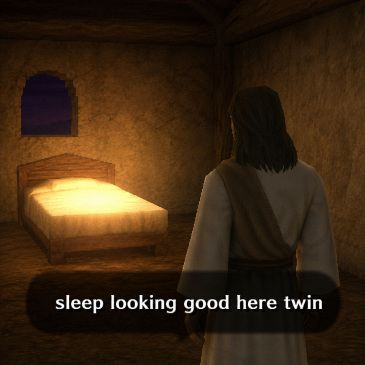 sleep looking good here twin