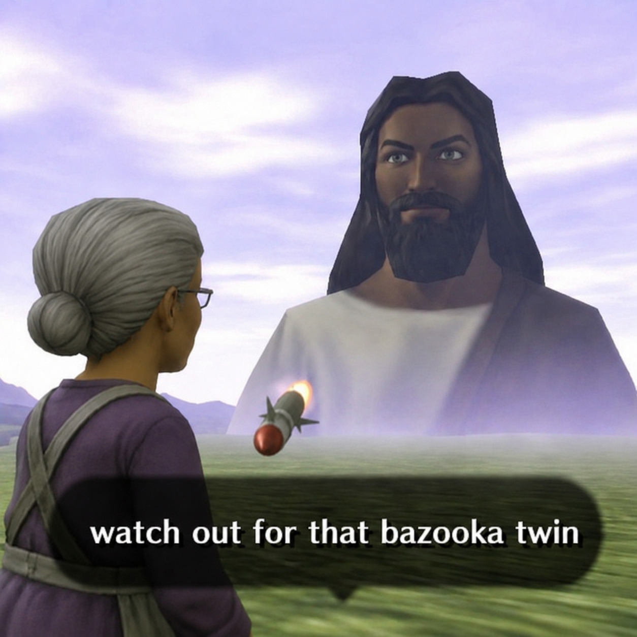 watch out for that bazooka twin