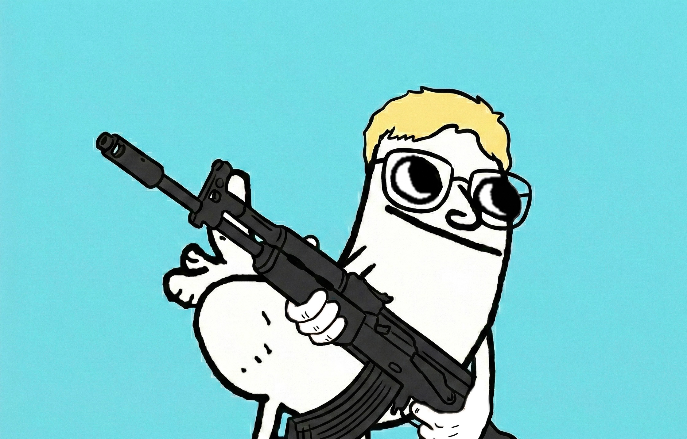 dickbutt gun
