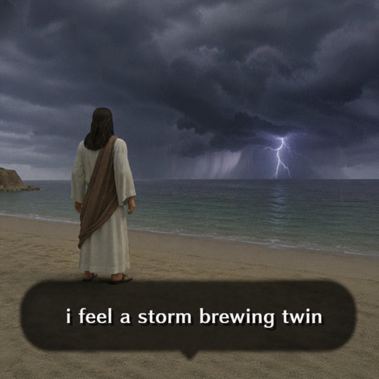 i feel a storm brewing twin