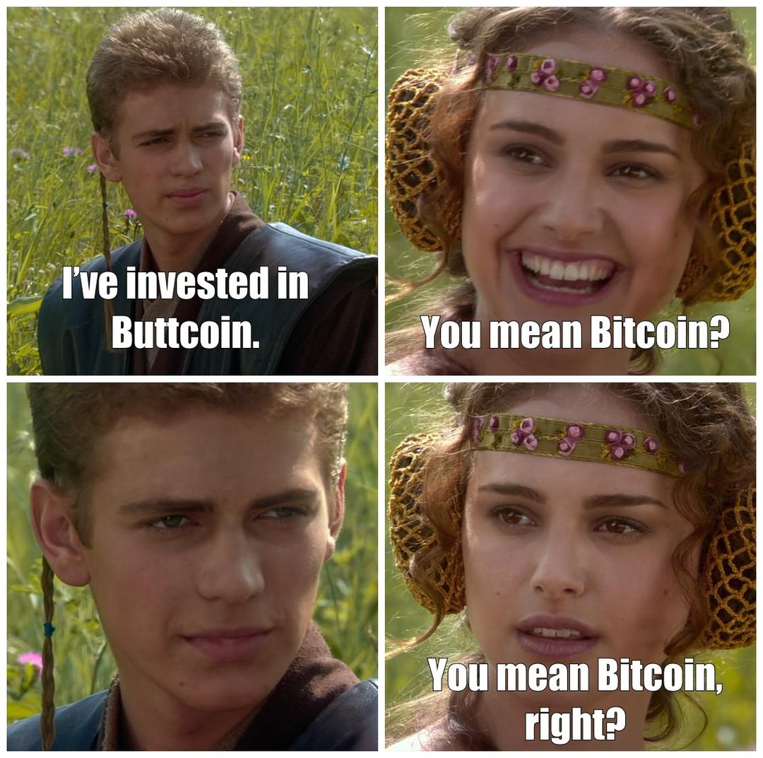 Buttcoin Meme 1