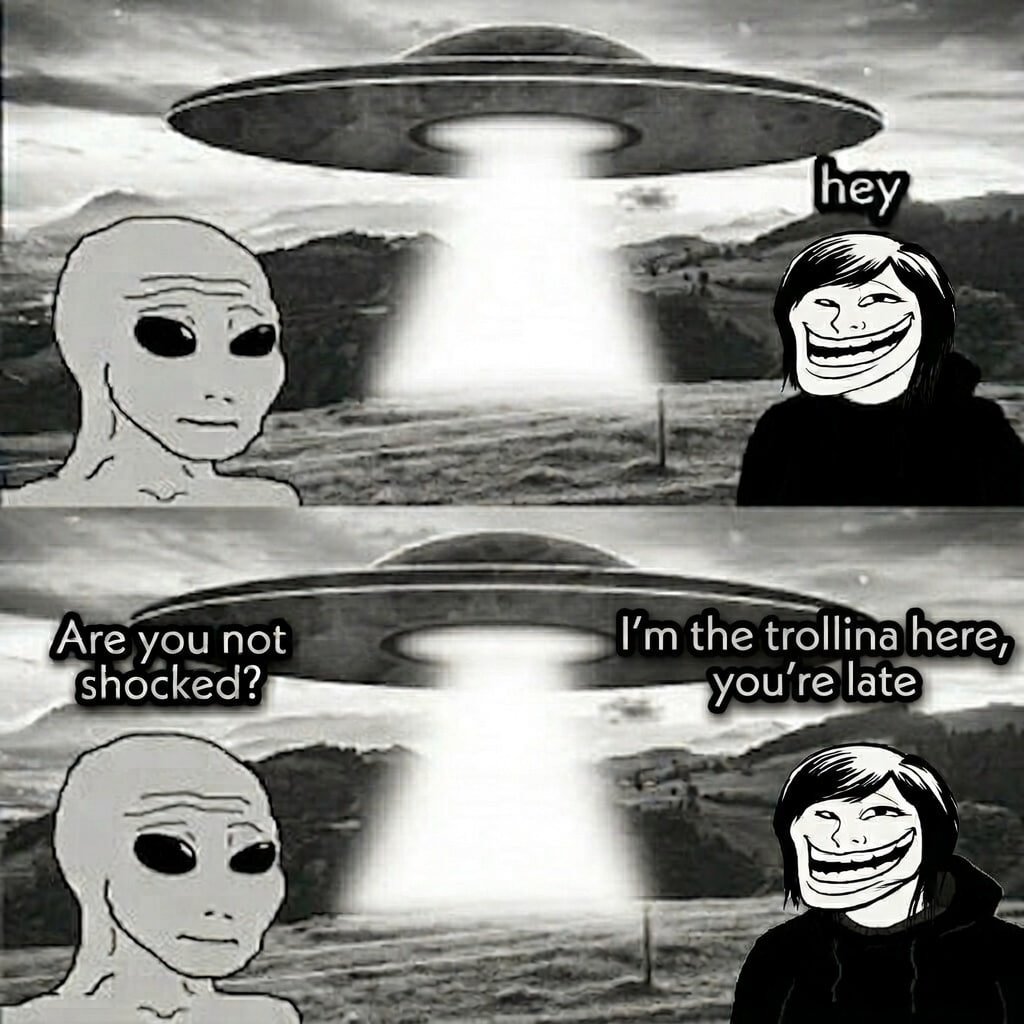 alien vs trollina