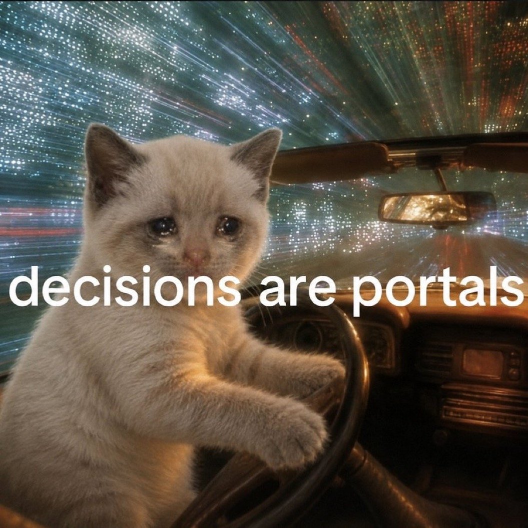 Decisions Are Portals