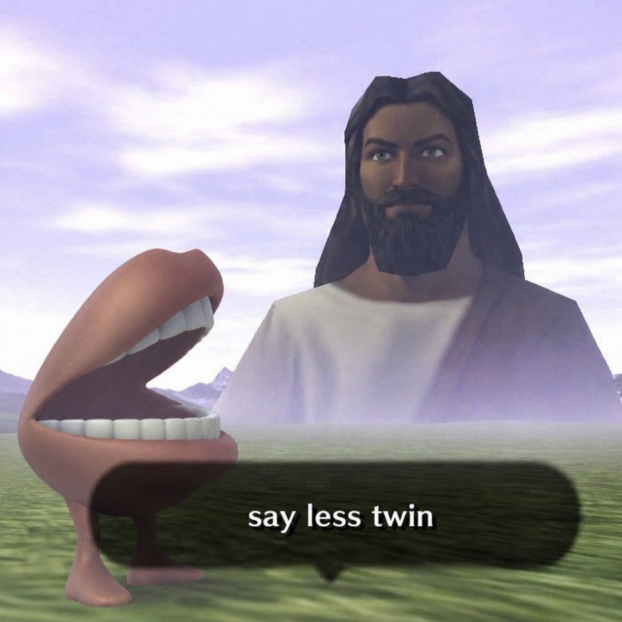 say less twin