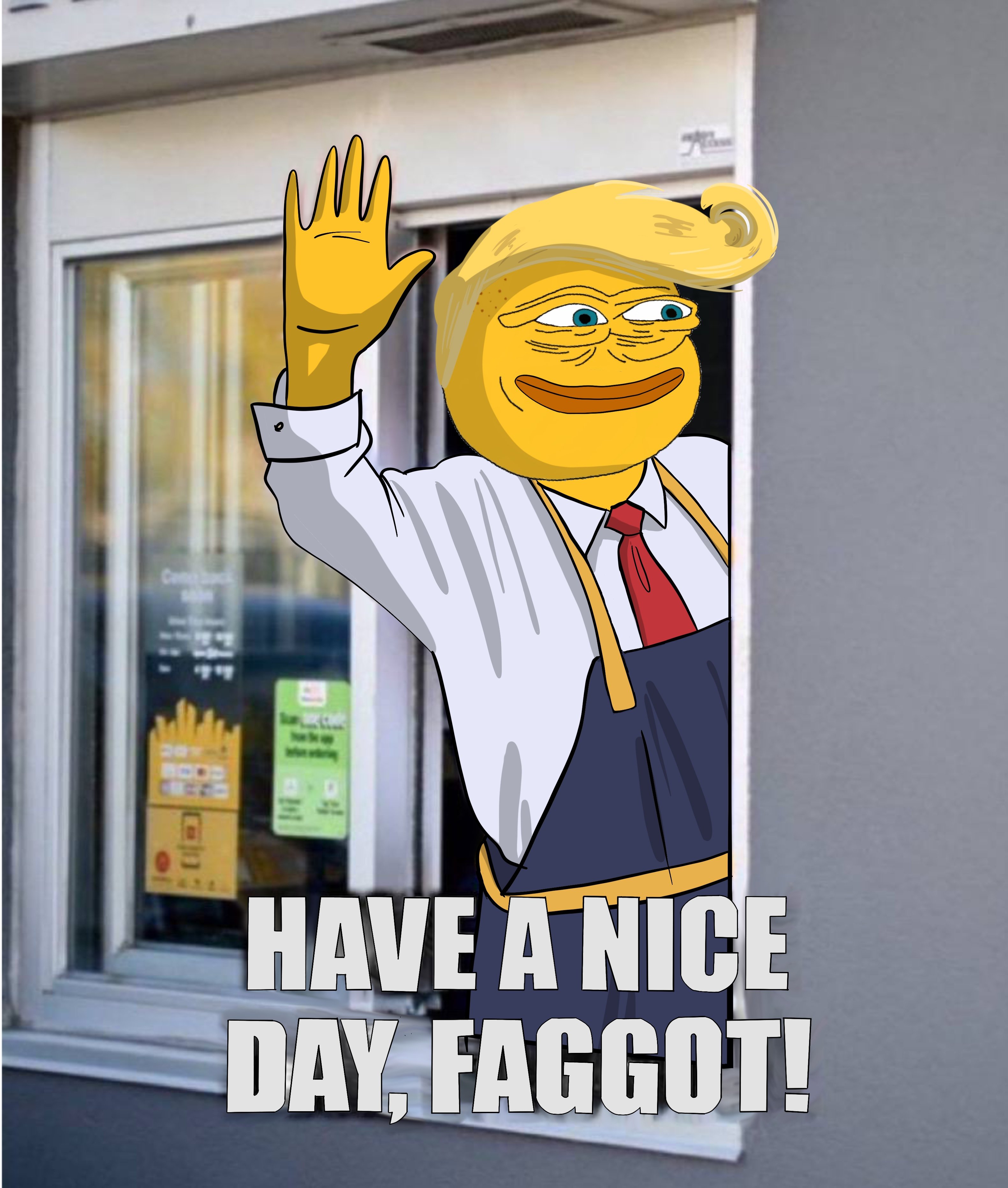 Trump Deranged McDonald