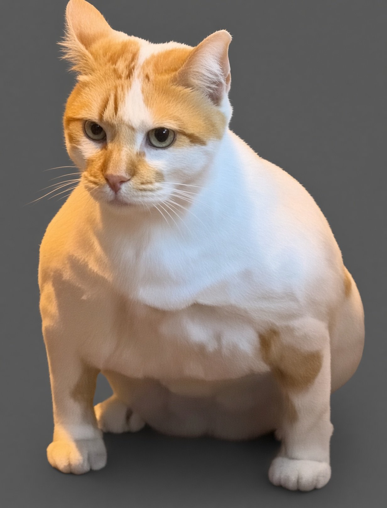 Muscular Cat