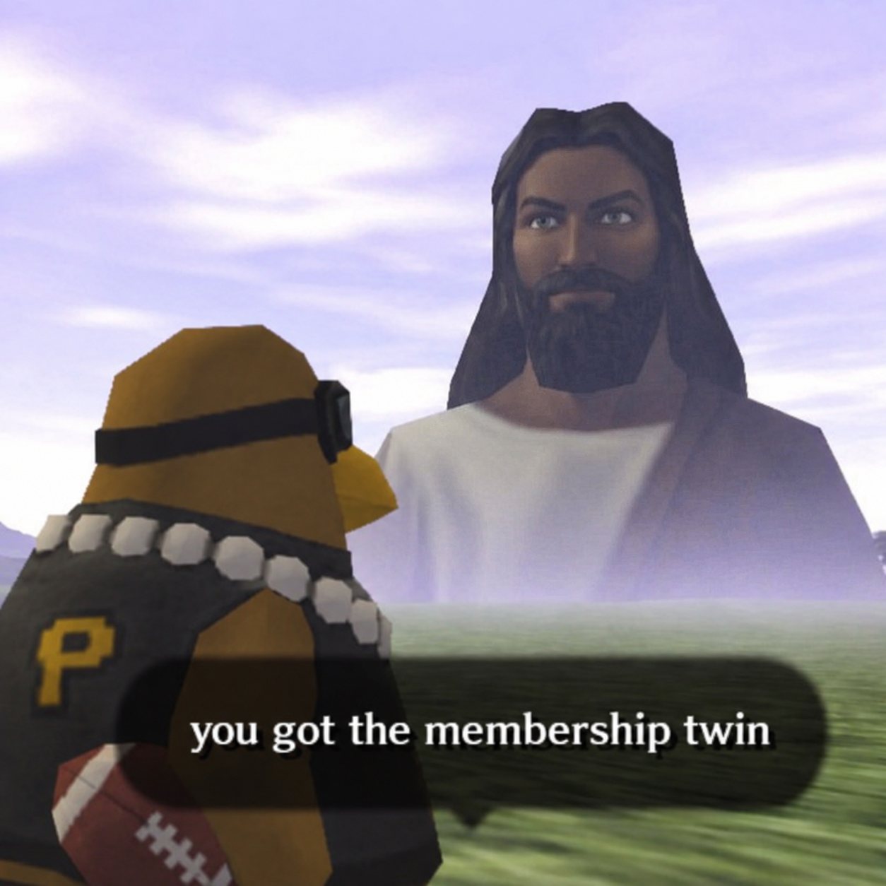 you got the membership twin