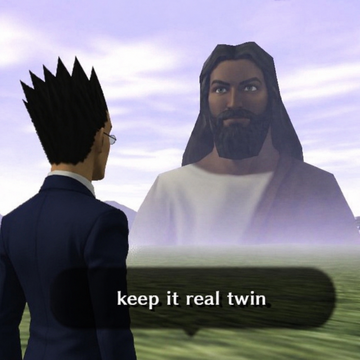 keep it real twin