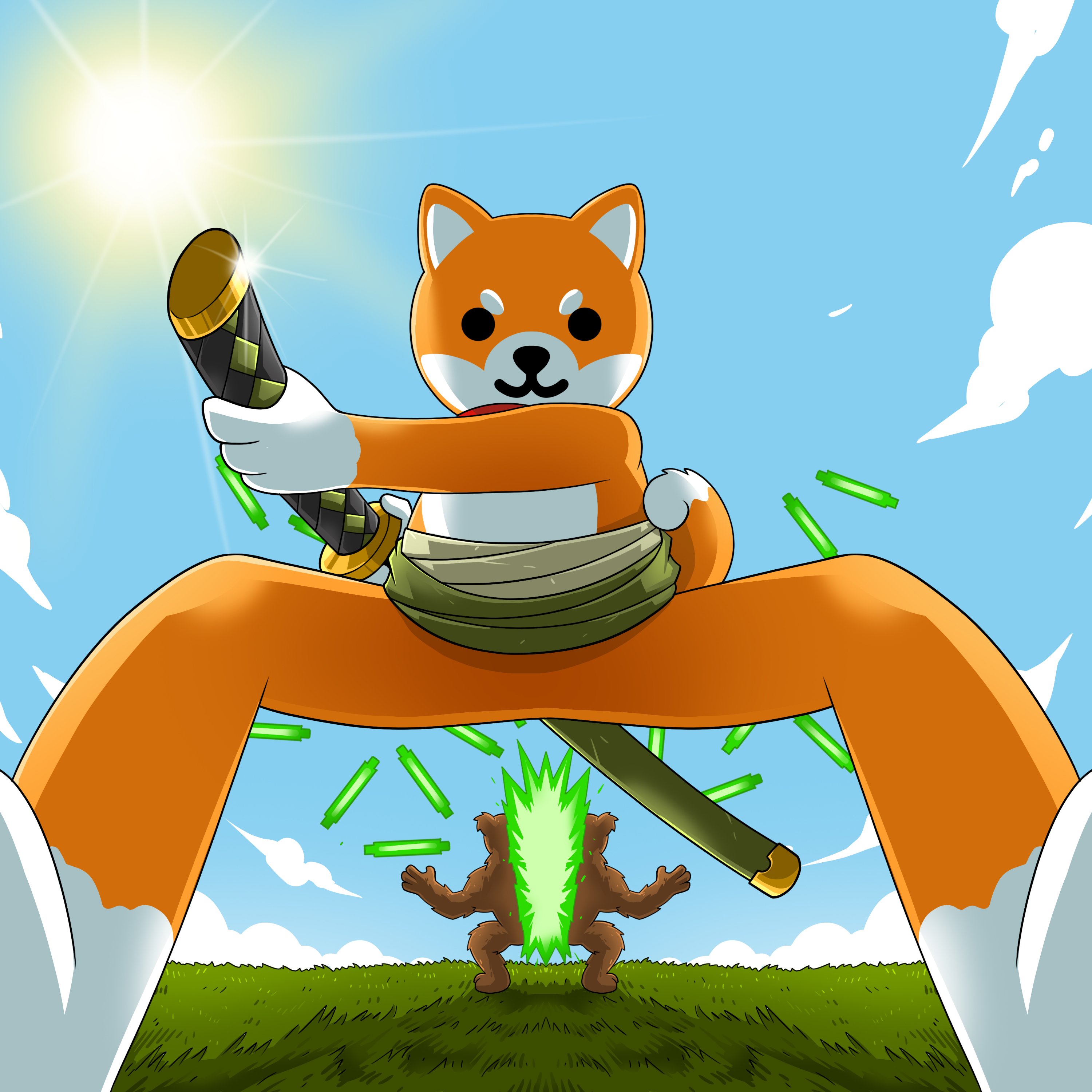 The inu slice the bear.jpg