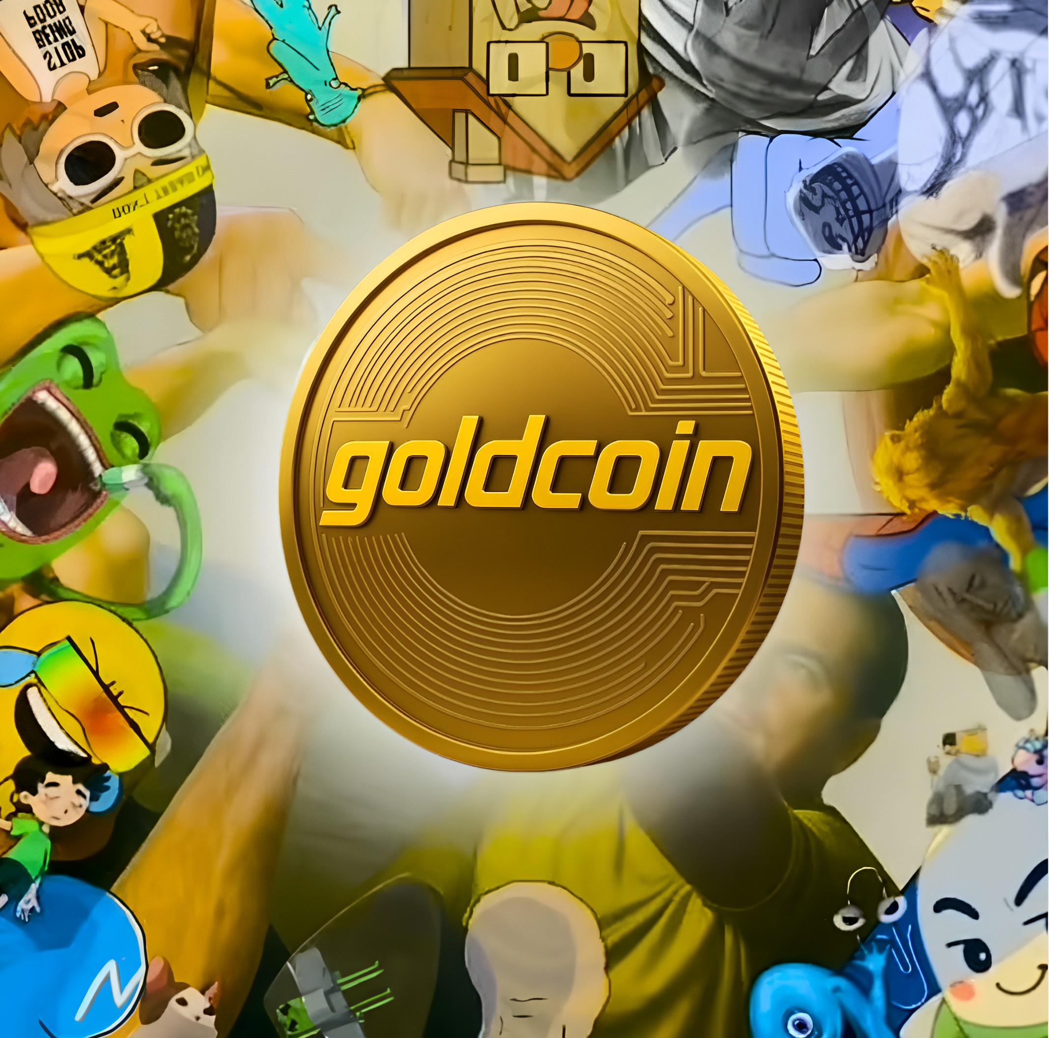 MEME CONTEST - GOLDCOIN