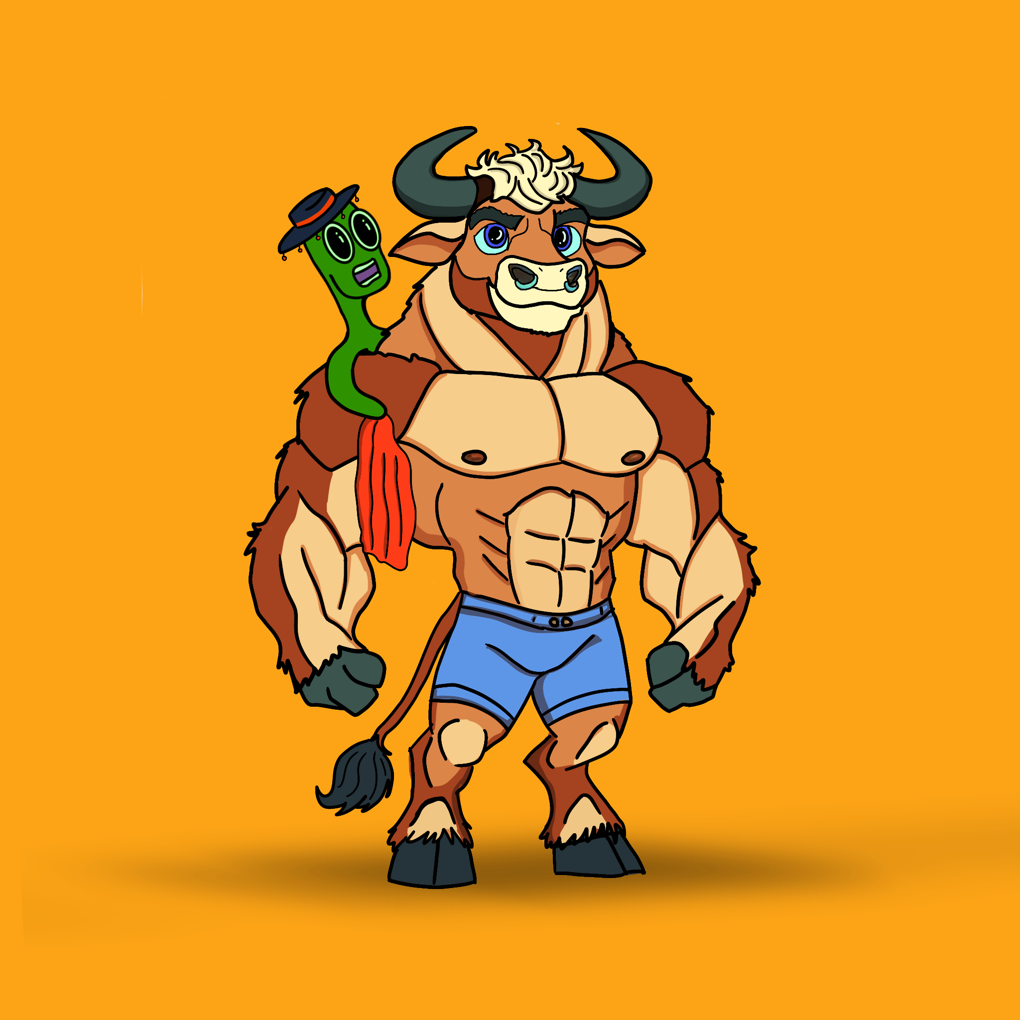 YRRRRR A BULL