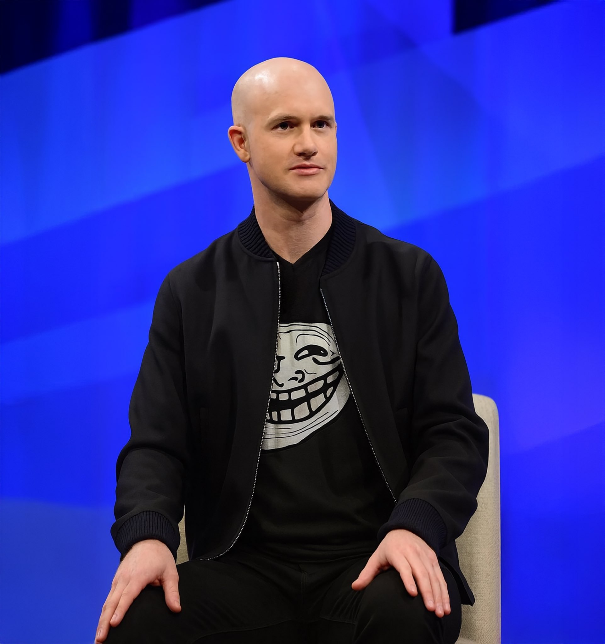 Brian Armstrong Coinbase Troll 