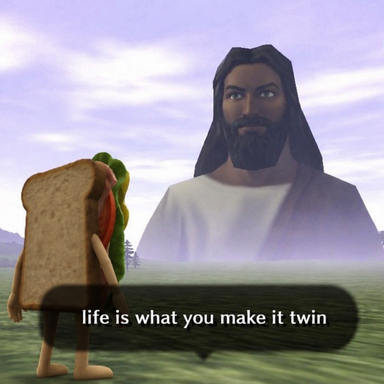 life is what you make it twin