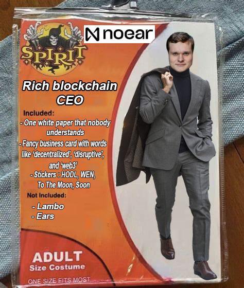 RT @PascalTaTTz: If you’re a true degen, this costume is made for you $noear @noeartoken https://t.co/p8jmhF3OUB