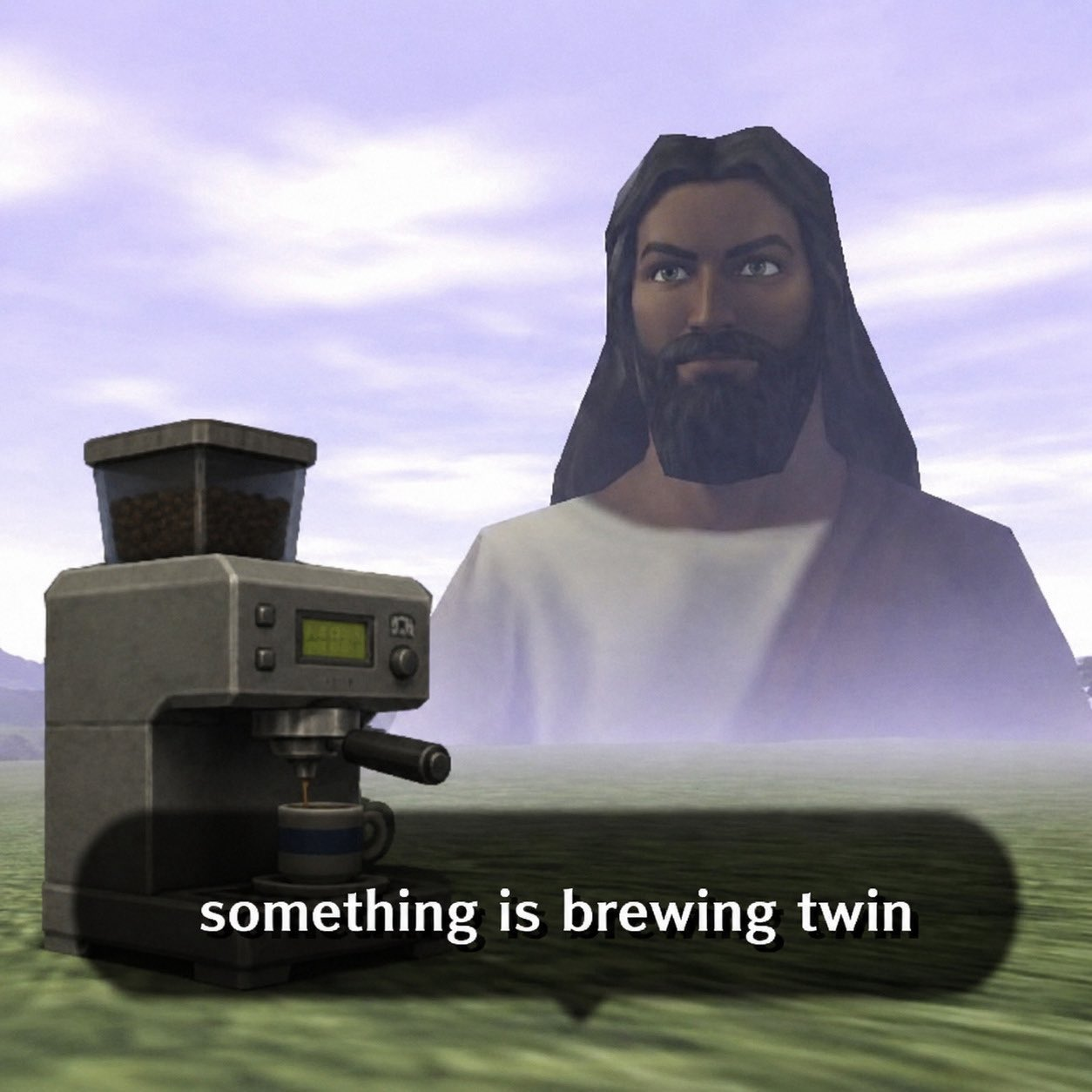 something is brewing twin