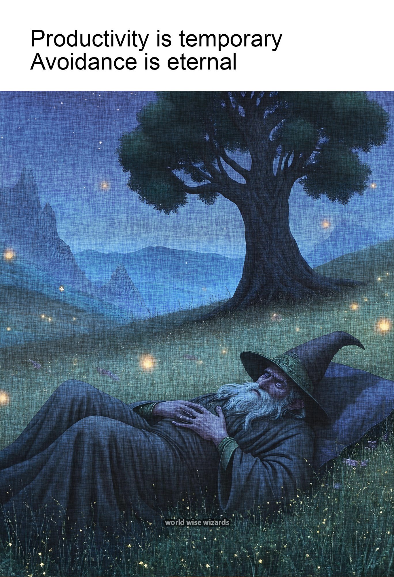 Productivity is temporary - avoidance is eternal 2.jpg