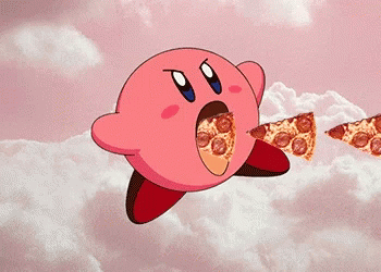 kirby pizza.gif